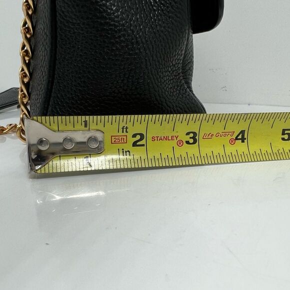 Tort Burch Leather Britten Flap Crossbody Bag - Picture 9 of 10